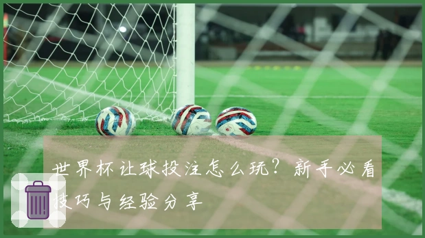 世界杯让球投注怎么玩？新手必看技巧与经验分享